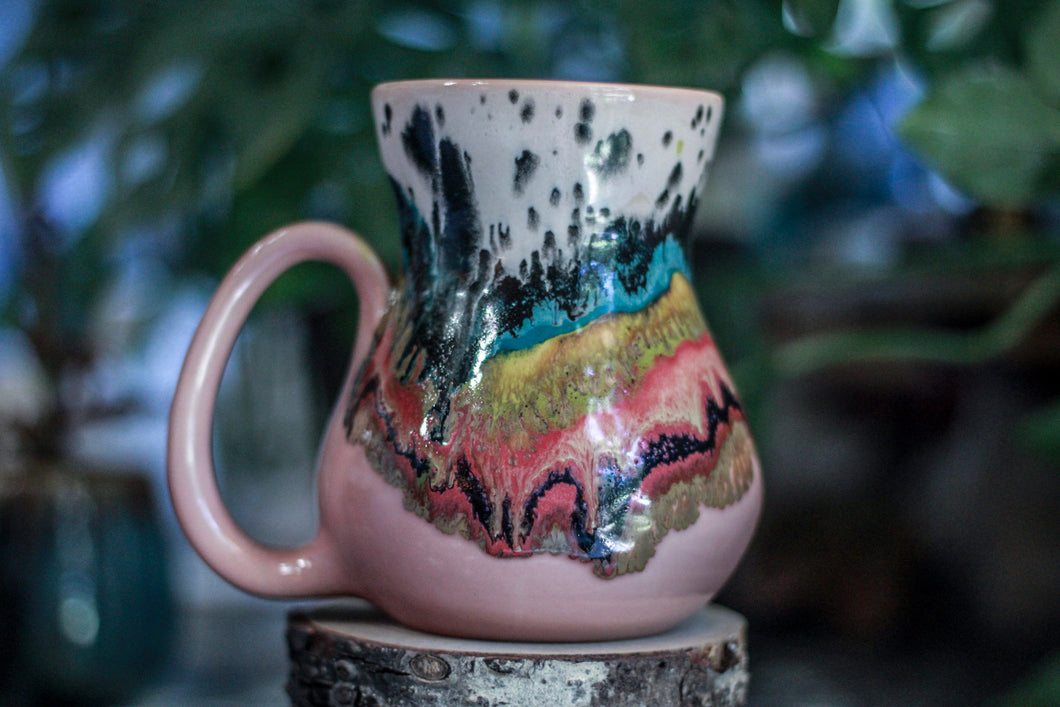 01-B Rainbow Grotto Flared Mug, 21 oz.