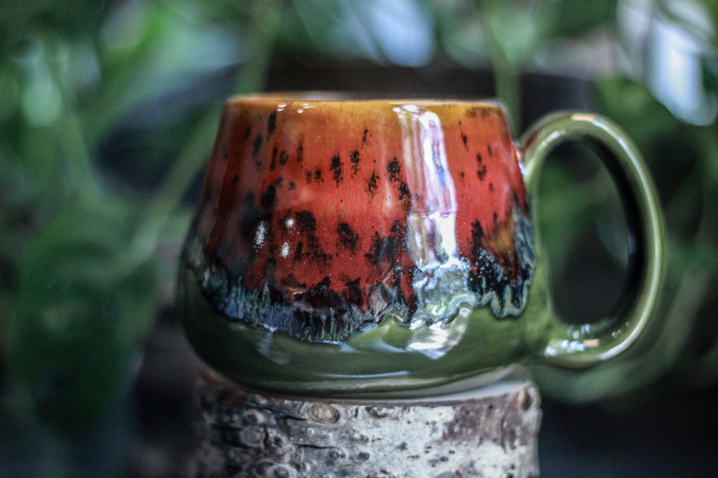 01-D Molten Melon Squat Gourd Mug - TOP SHELF, 22 oz.