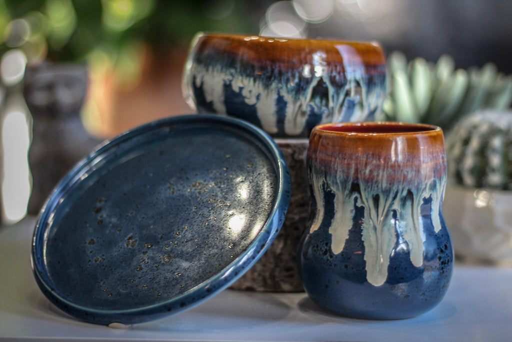 01-A New Wave Hermit Set - TOP SHELF, 10 oz. cup/ 13 oz. bowl