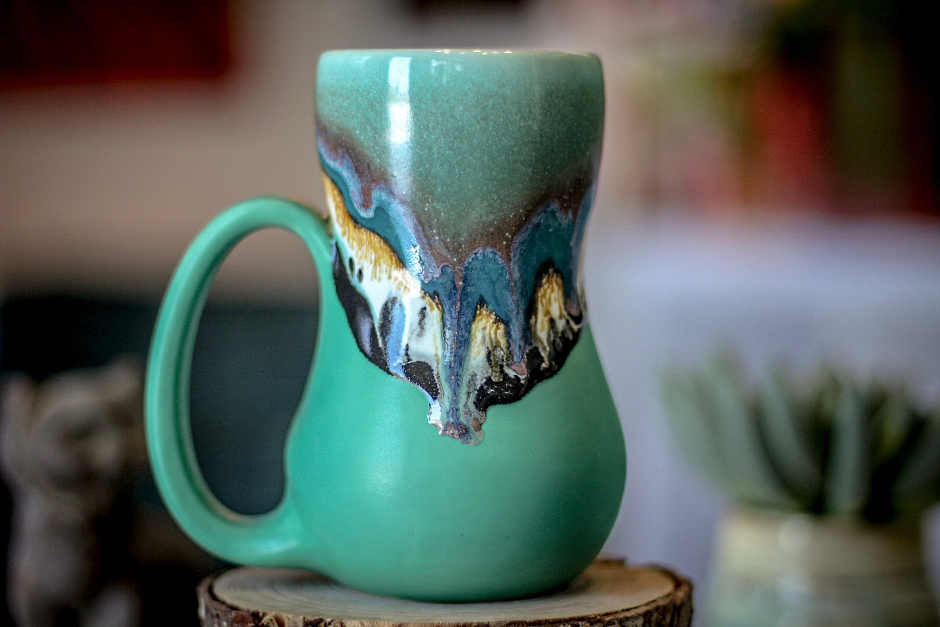 01-C Sonora Gourd Mug, 14 oz.