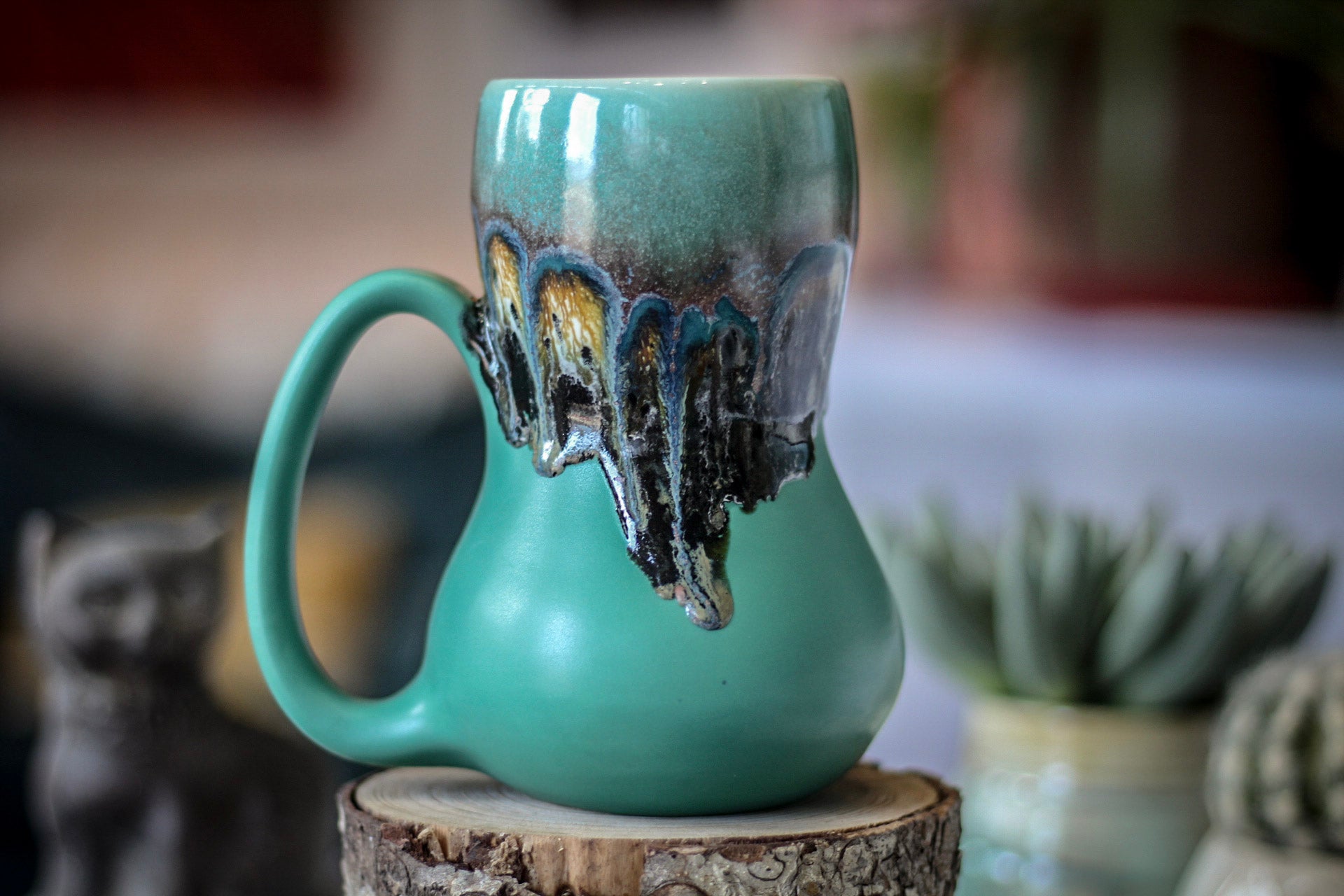 01-B Sonora Gourd Mug, 17 oz.