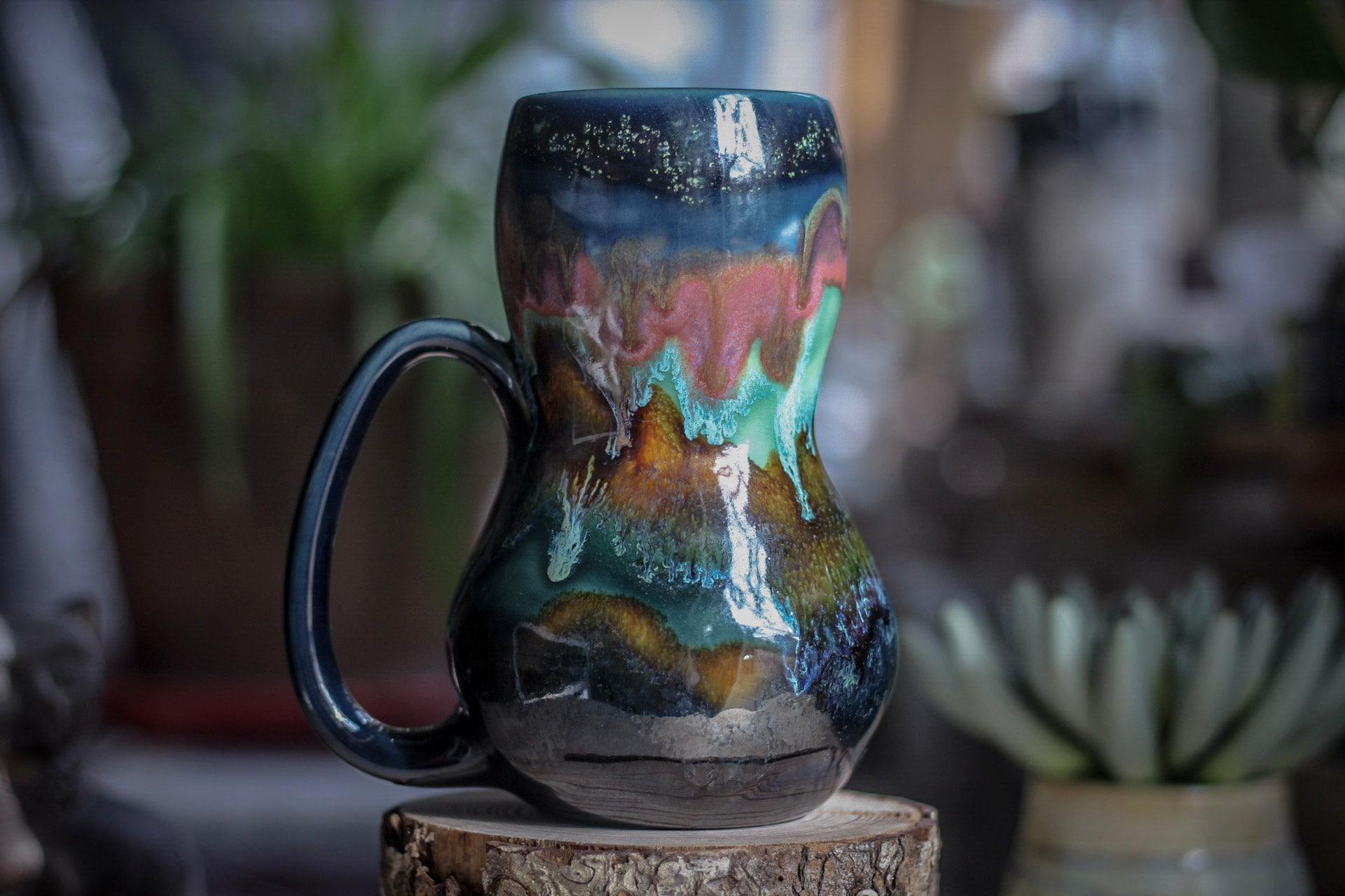 01-A+ Rocky Mountain High Gourd Mug - TOP SHELF NEXT LEVEL, 20 oz.