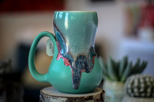 01-B Sonora Notched Gourd Mug - TOP SHELF, 18 oz.