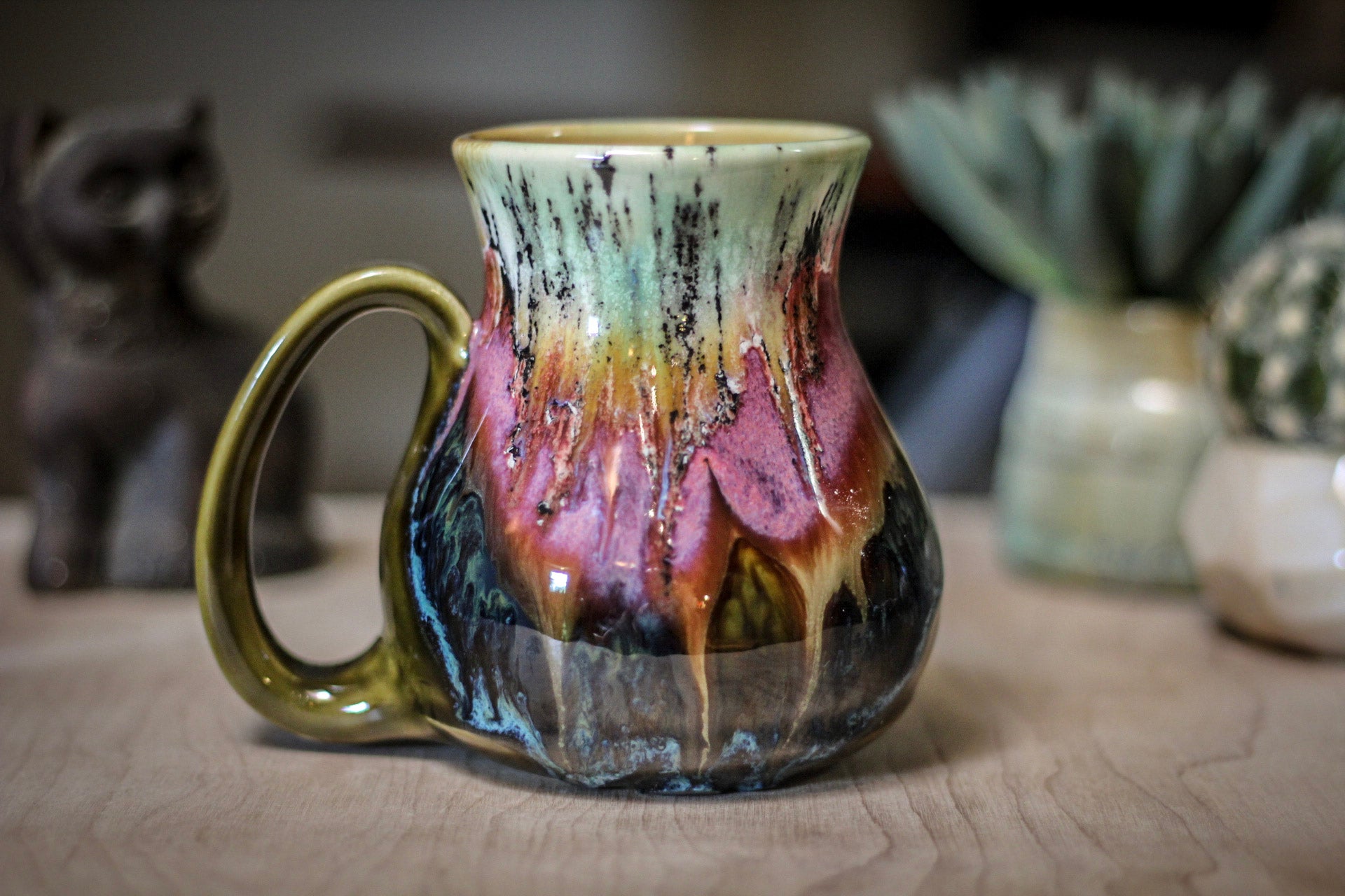 01-A Mountain Meadow PROTOTYPE Barely Flared Acorn Mug - MISFIT, 19 oz. - 25% off