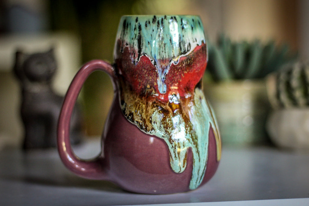 01-A Alpine Mountain Meadow Gourd Mug - MISFIT, 20 oz. - 5% off