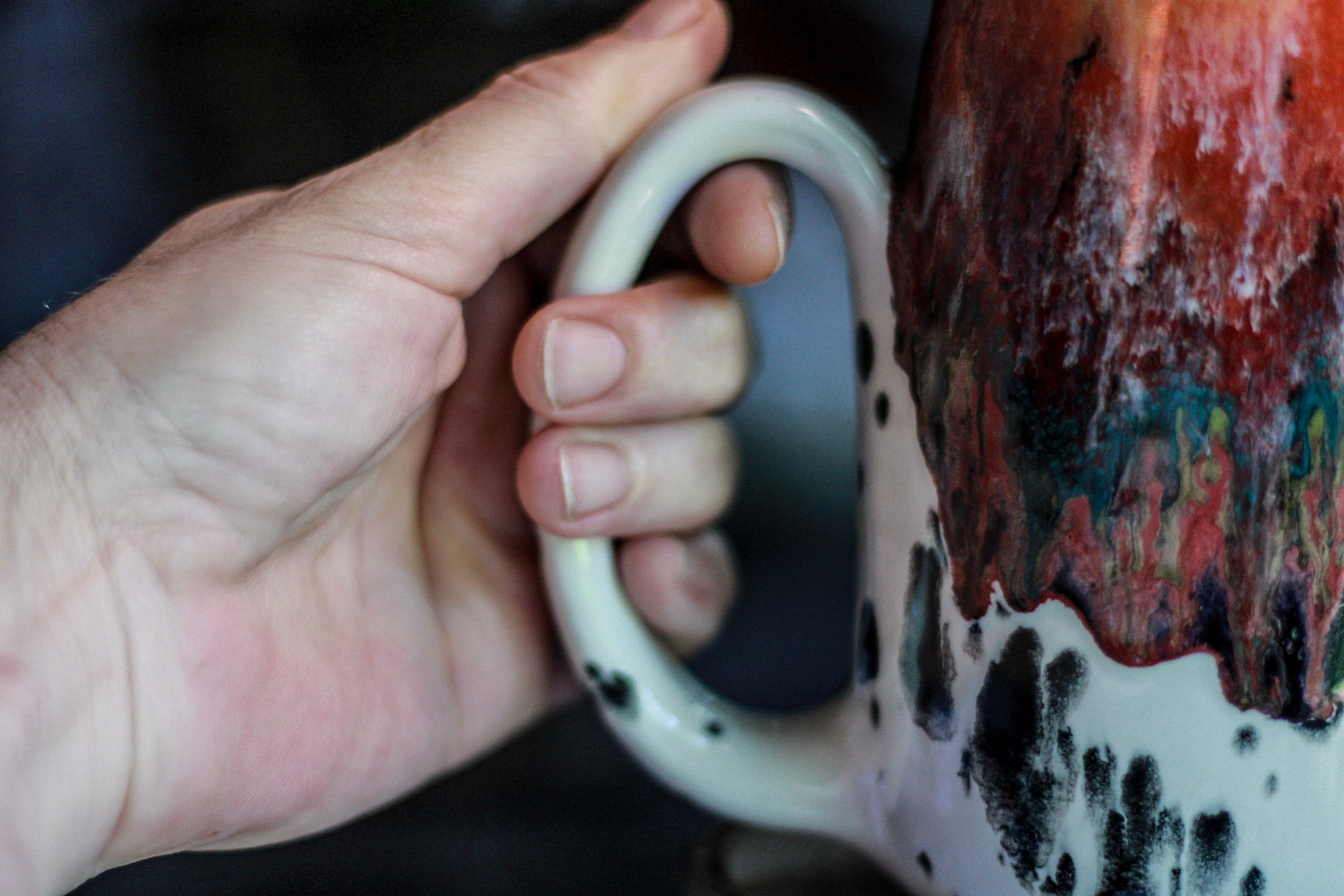 02-A Desert Rainbow Mug, 23 oz.