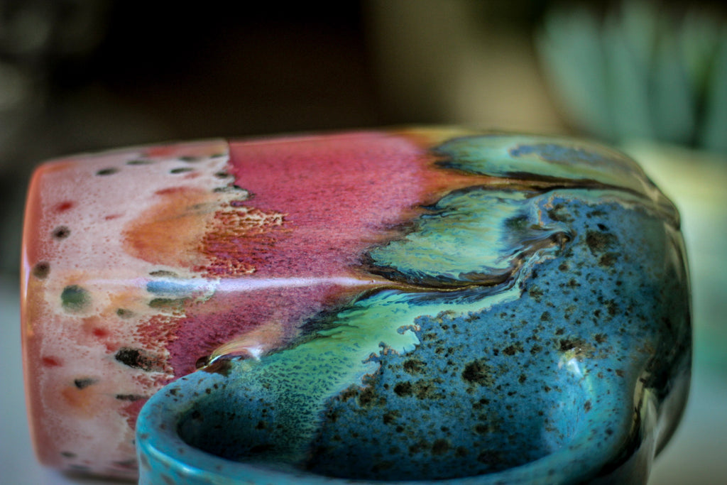 02-A Coral Mountain Meadow Mug - TOP SHELF, 19 oz.