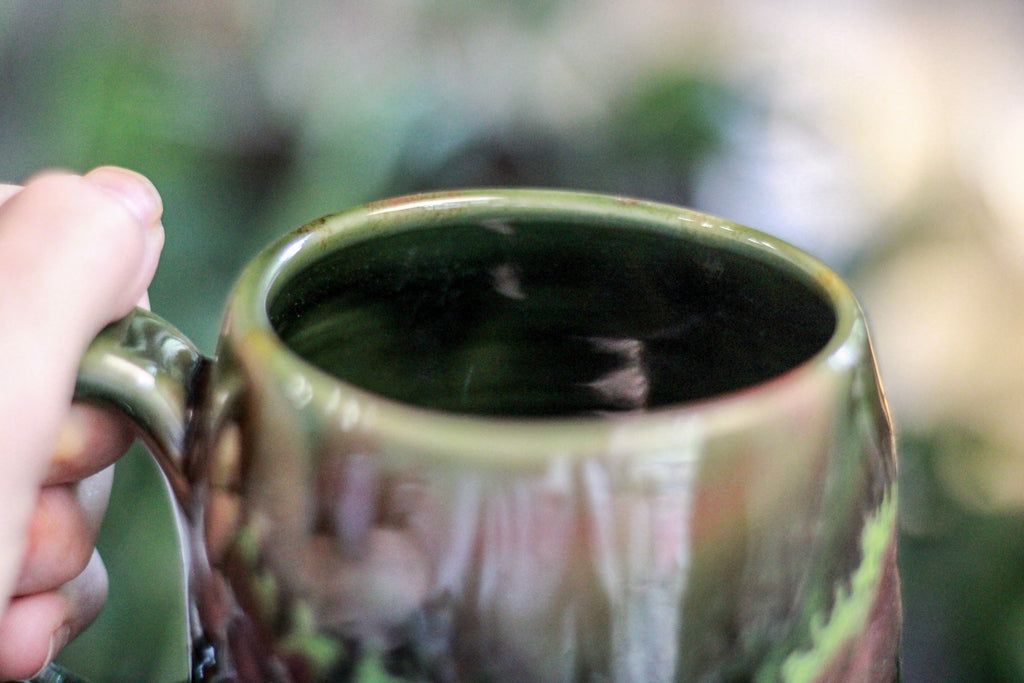 16-D Coleus Textured Mug, 14 oz.