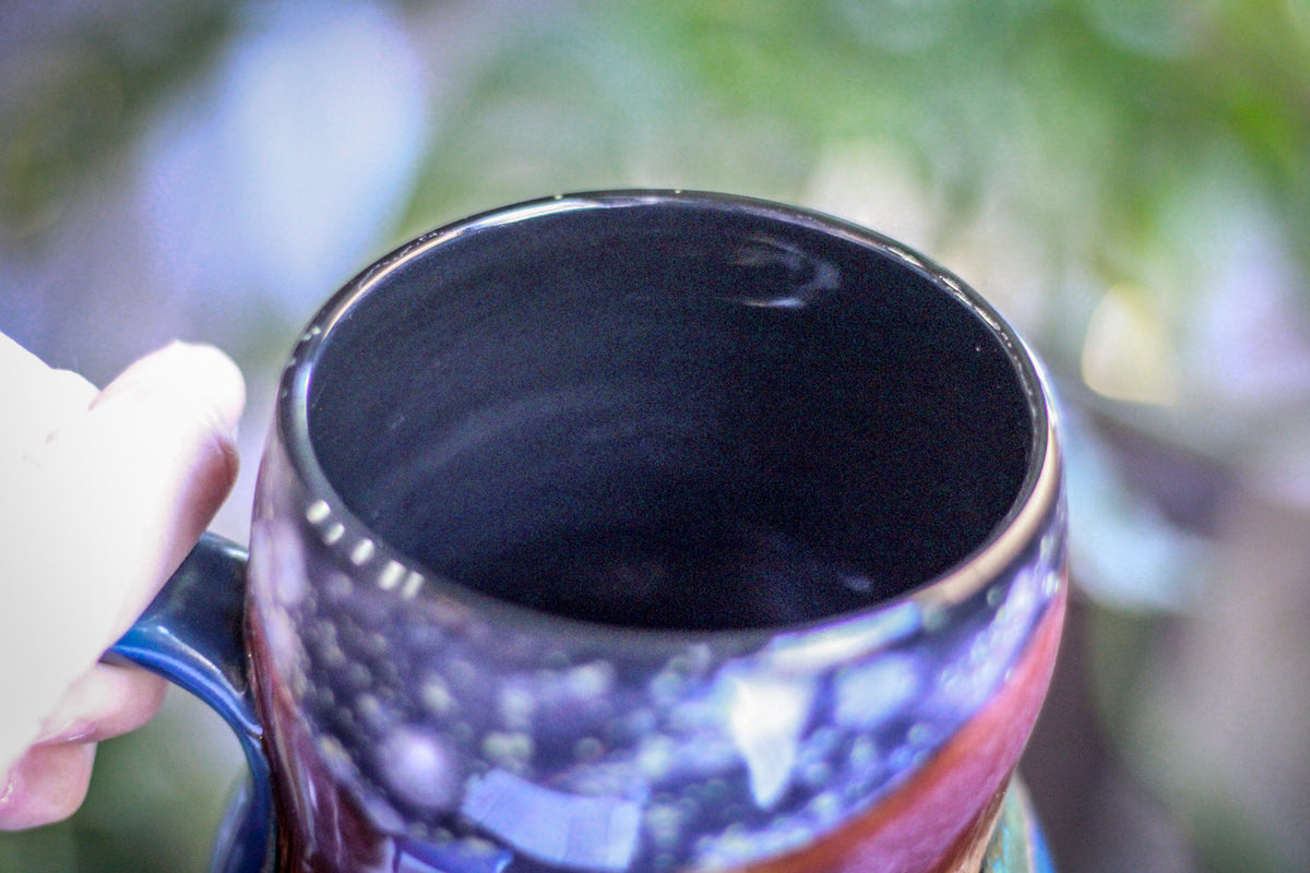 26-A Starry Starry Night Gourd Mug, 25 oz.