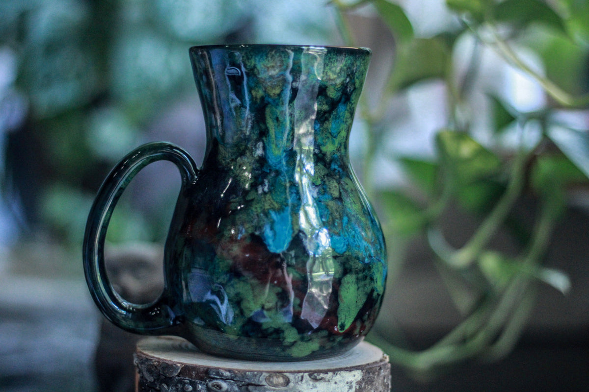 17-B Chrysocolla Flared Mug, 19 oz. 10% off