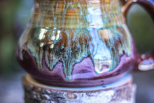 Load image into Gallery viewer, 15-D Molten Tourquoise Squat Acorn Mug, 20 oz.