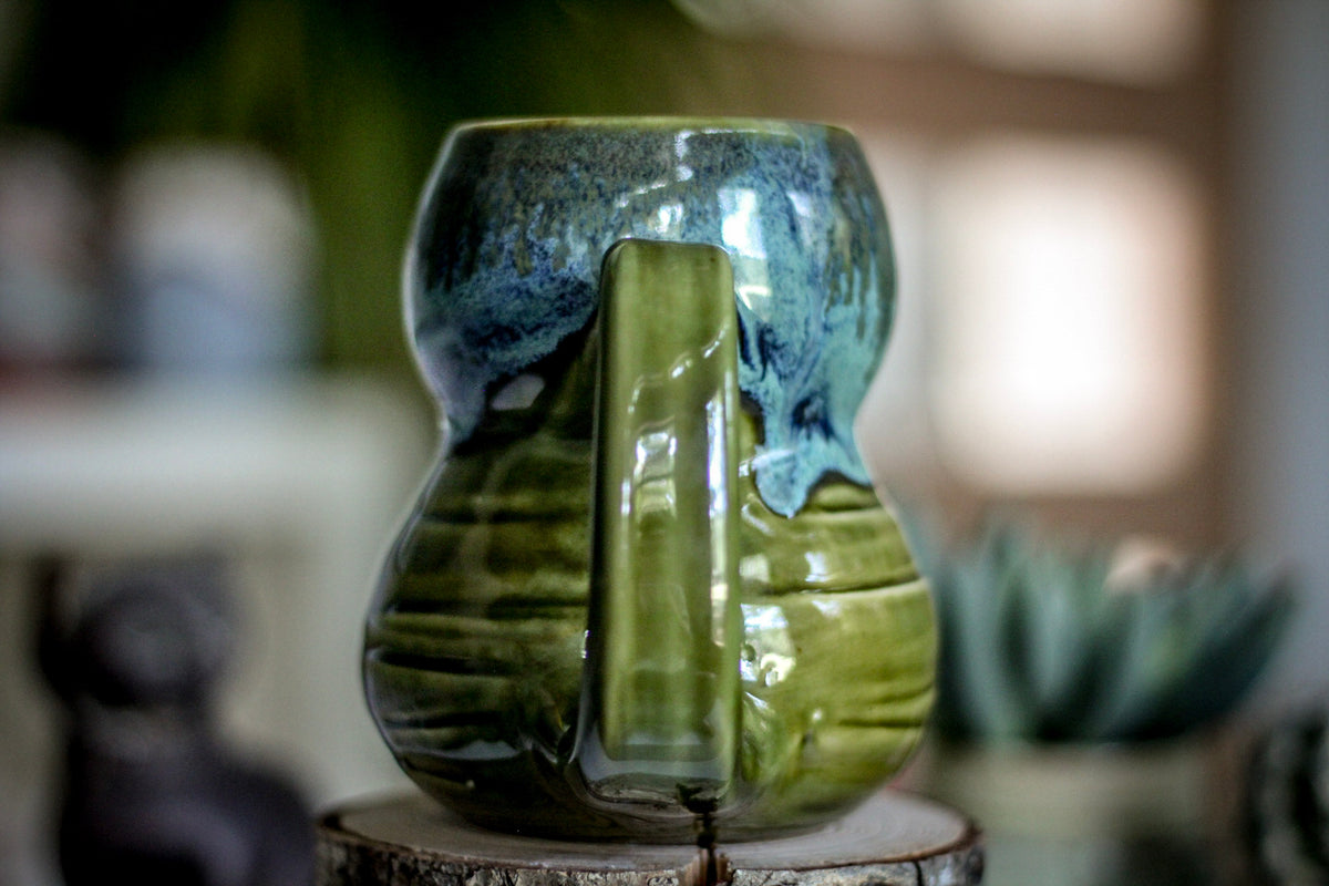17-E Mossy Textured Gourd Mug - MISFIT, 18 oz. - 10% off