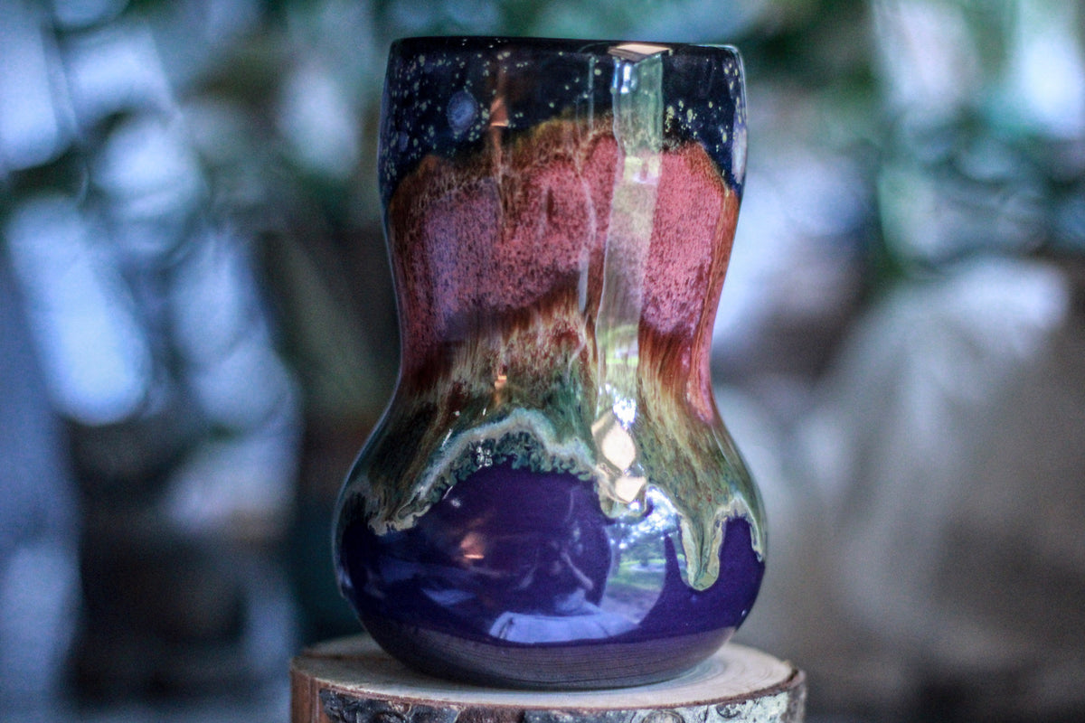18-B Starry Starry Night Gourd Mug, 20 oz.