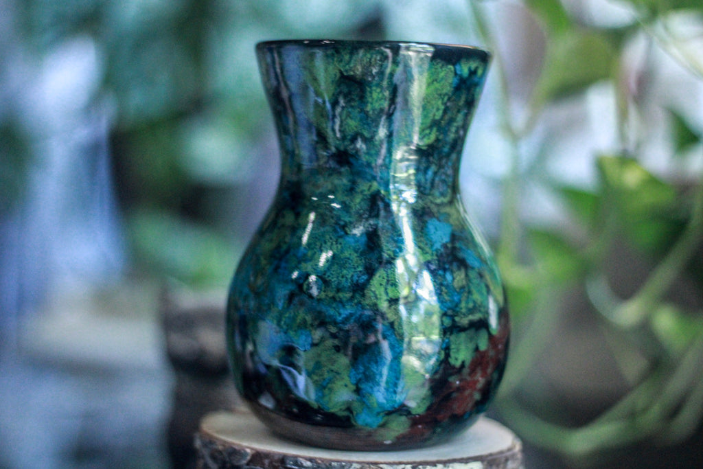 17-B Chrysocolla Flared Mug, 19 oz. 10% off