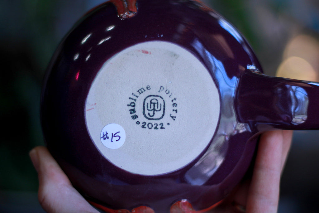 15-C Granny's Boudoir Flared Mug - TOP SHELF, 22 oz.