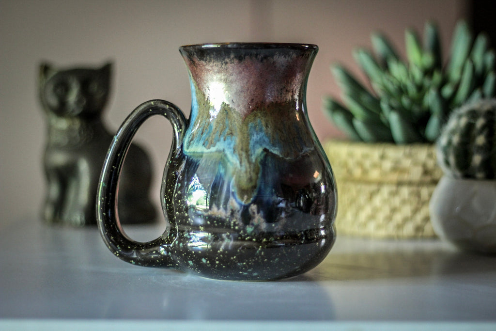 20-B Copper Agate Flared Acorn Mug - TOP SHELF, 18 oz.