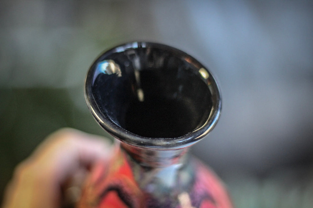 16-A Molten Strata Vase, 9 oz