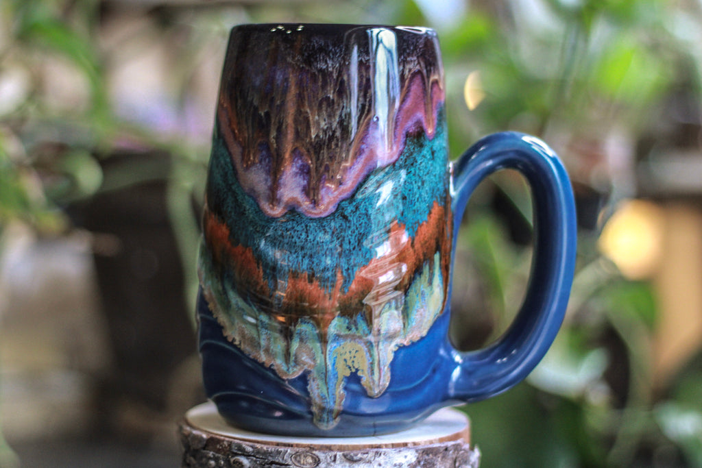 19-A Purple Haze Textured Mug - TOP SHELF MISFIT, 24 oz.