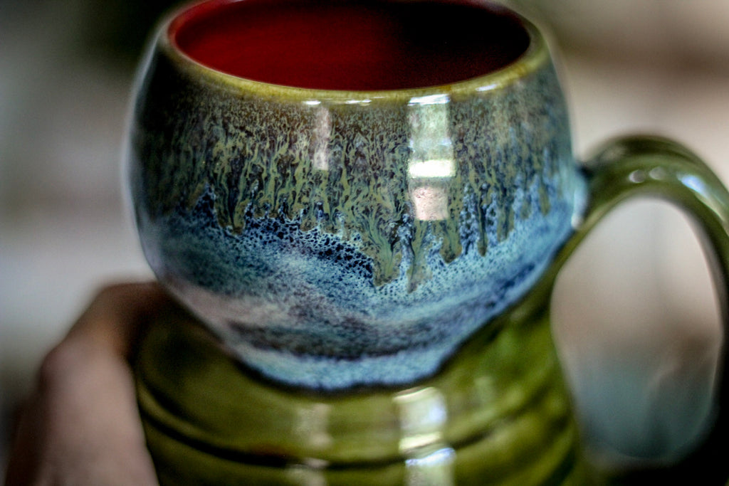 17-E Mossy Textured Gourd Mug - MISFIT, 18 oz. - 10% off