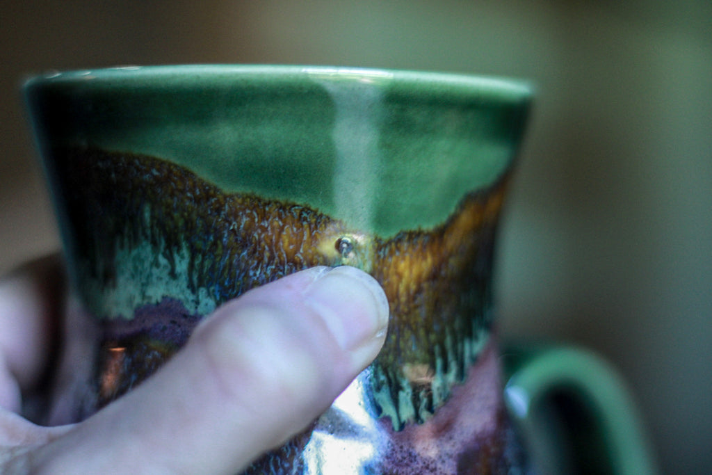 18-B Coleus PROTOTYPE Flared Mug - MISFIT, 23 oz. - 15% off