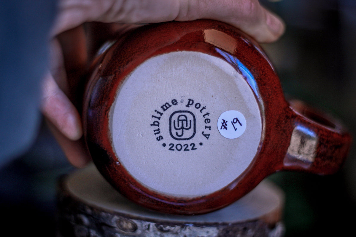 19-F PROTOTYPE Notched Mug, 19 oz.