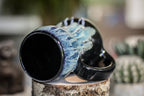 19-E Mountain Tide Variation Gourd Mug, 17 oz.