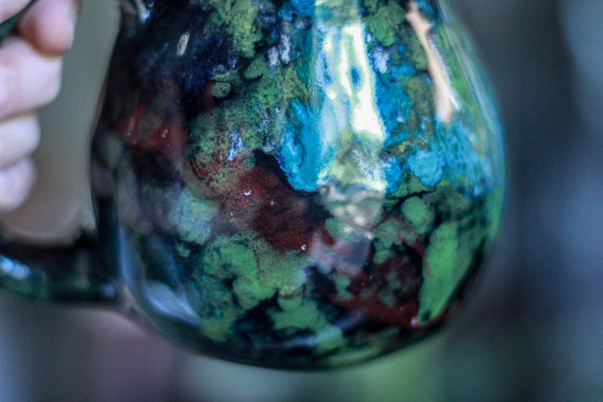 17-B Chrysocolla Flared Mug, 19 oz. 10% off