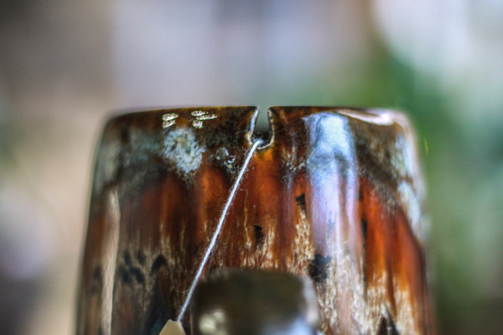 DRAWING WINNER: 17-B Desert Oasis Notched Crystal Mug - TOP SHELF, 23 oz.