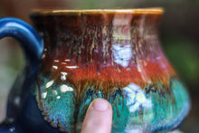 Load image into Gallery viewer, 16-B Starry Night Barely Flared Squat Mug - TOP SHELF, 21 oz.