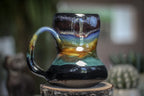 17-B Alpine Dusk PROTOTYPE Leaning Mug, 13 oz.