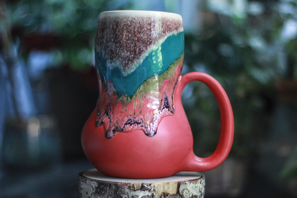 18-B Sonora Snow Gourd Mug, 22 oz.