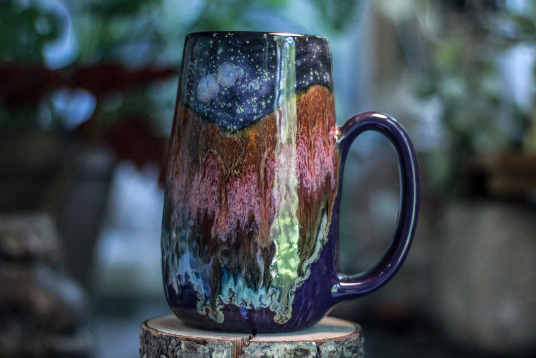 18-A Starry Starry Night Textured Mug, 23 oz.