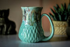 21-E PROTOTYPE  Barely Flared Textured Mug, 18 oz.