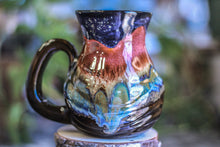 Load image into Gallery viewer, 16-B Starry Night Flared Textured Mug - MINOR MISFIT, 20 oz. - 10% off