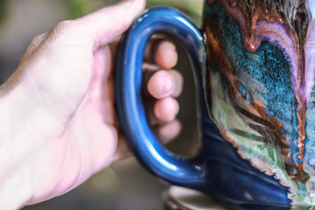 19-A Purple Haze Textured Mug - TOP SHELF MISFIT, 24 oz.