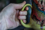 02-B Desert Rainbow Variation Gourd Mug - MINOR MISFIT, 20 oz. - 10% off