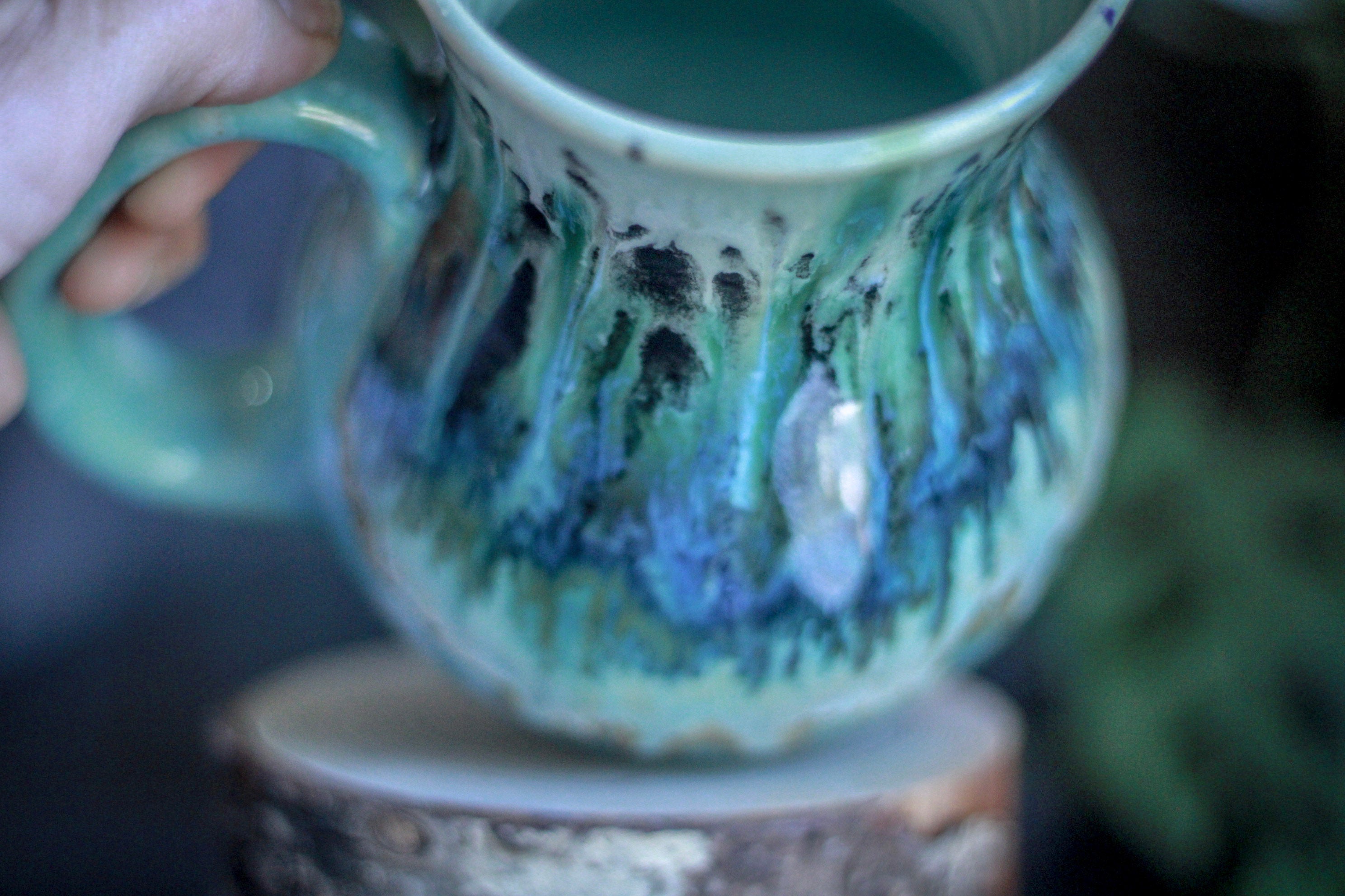 03-C Champlain Falls Flared Mug - TOP SHELF, 24 oz.