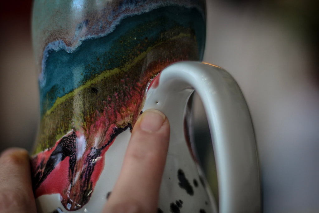 03-B Snowy Sonora Grotto Gourd Mug - MINOR MISFIT, 15 oz. - 10% off