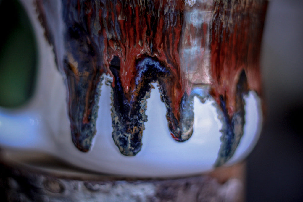 02-B Fire & Ice Gourd Mug, 21 oz.