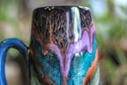 19-A Purple Haze Textured Mug - TOP SHELF MISFIT, 24 oz.