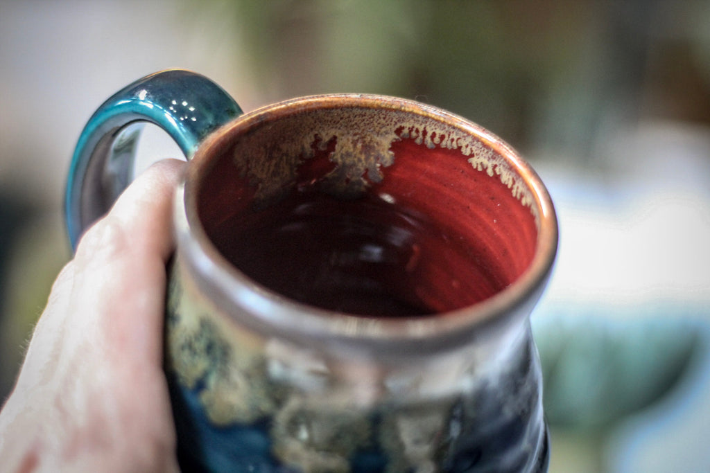 18-F PROTOTYPE Barely Flared Spiral Mug, 11 oz.