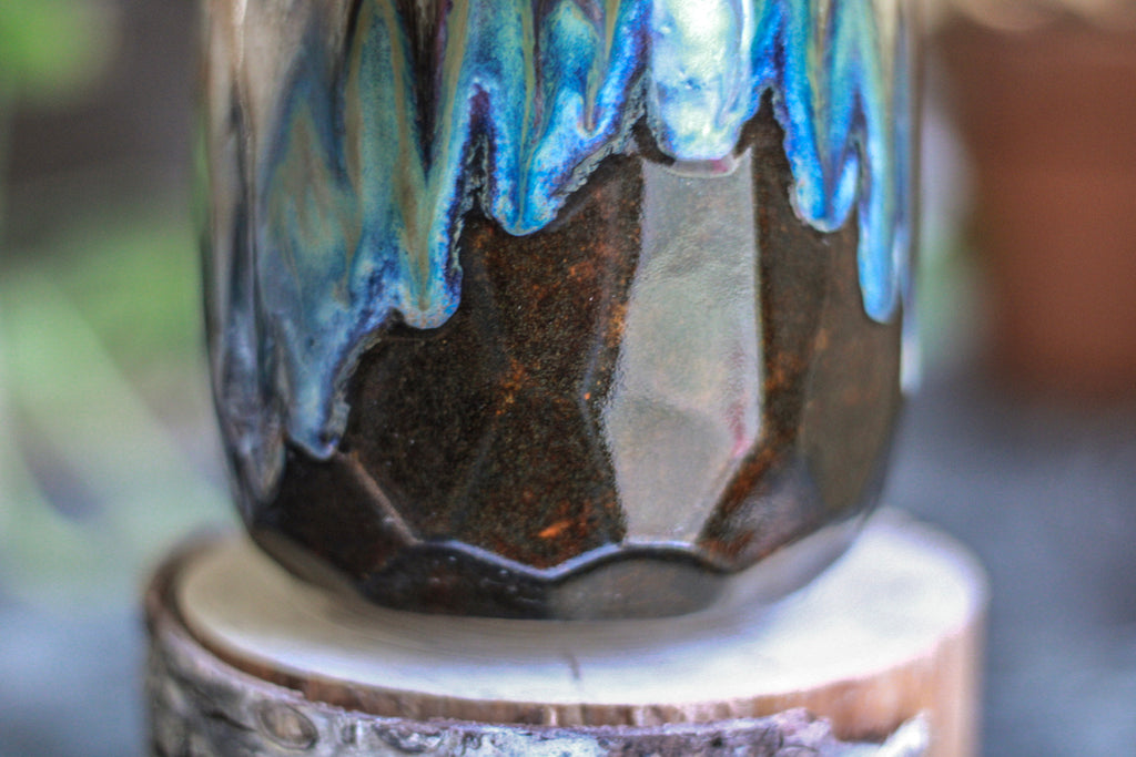 DRAWING WINNER: 17-B Desert Oasis Notched Crystal Mug - TOP SHELF, 23 oz.