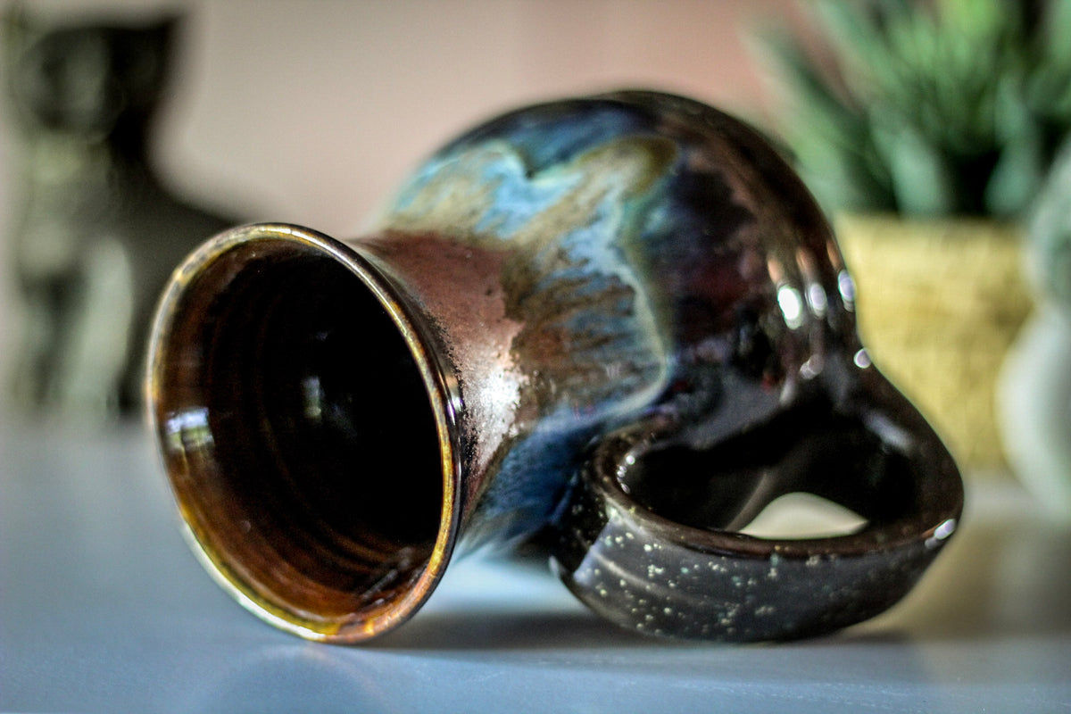 20-B Copper Agate Flared Acorn Mug - TOP SHELF, 18 oz.
