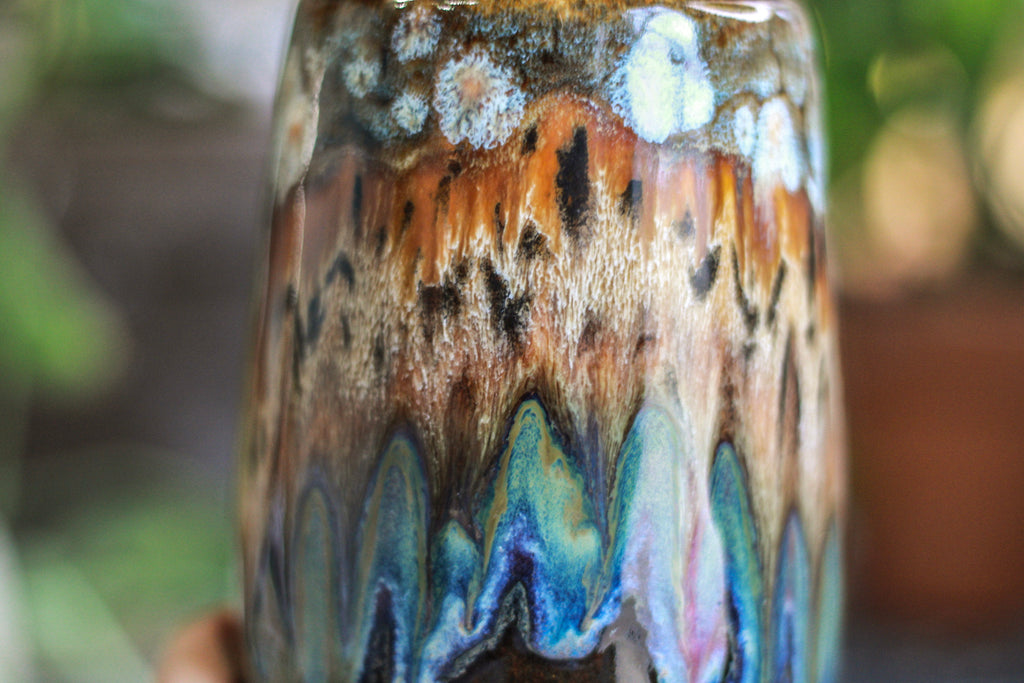 DRAWING WINNER: 17-B Desert Oasis Notched Crystal Mug - TOP SHELF, 23 oz.