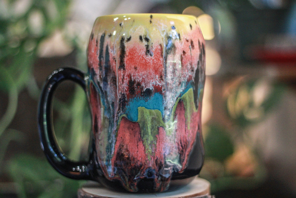 18-B Desert Rainbow Gourd Mug, 26 oz.