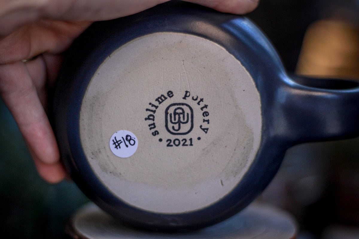 18-F PROTOTYPE Squat Mug, 15 oz.