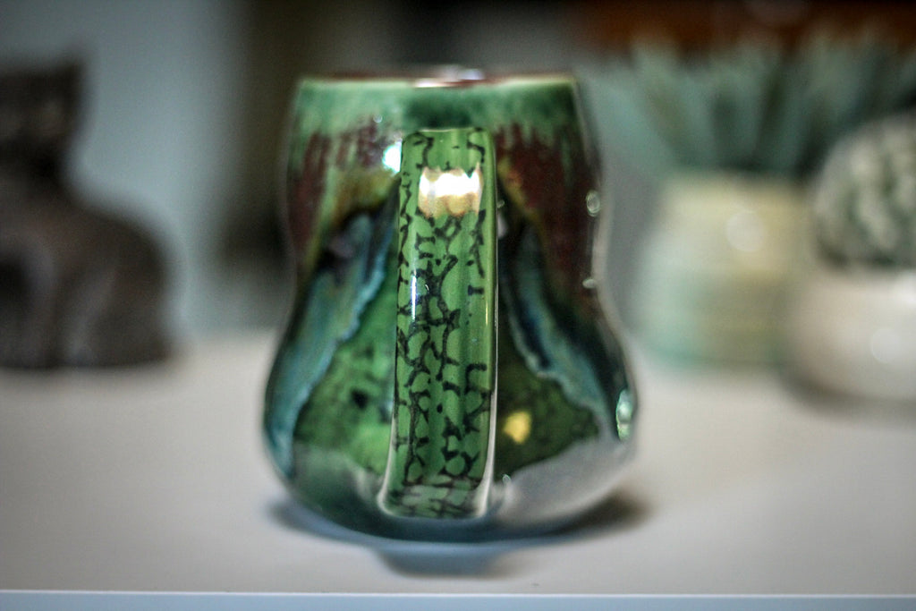 18-C Lizard King Gourd Mug - TOP SHELF, 17 oz.