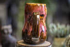 18-E Fuschia Beauty Gourd Mug, 17 oz.