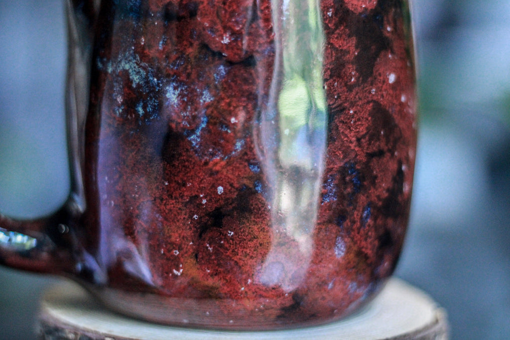 18-B Dragon's Blood Agate Mug - TOP SHELF, 25 oz.