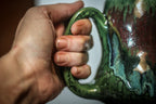 18-C Lizard King Gourd Mug - TOP SHELF, 17 oz.